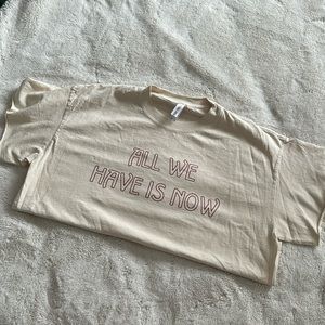 Pebby forevee double side tee side slit